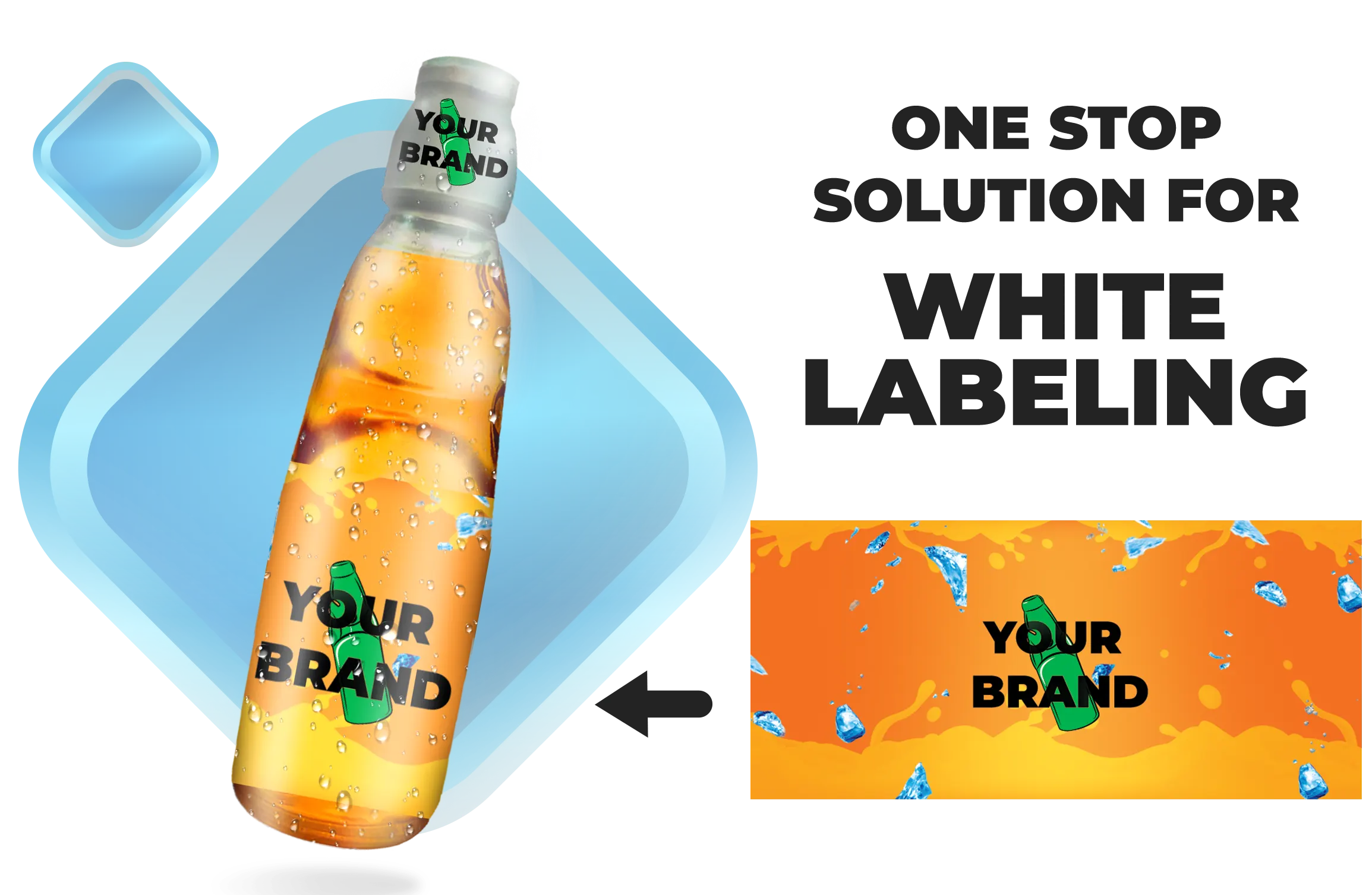 Automatic CODD Neck Bottling Line